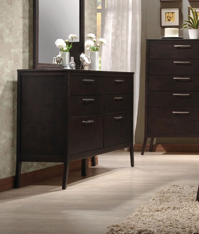 Boardwalk Wenge Finish Dresser