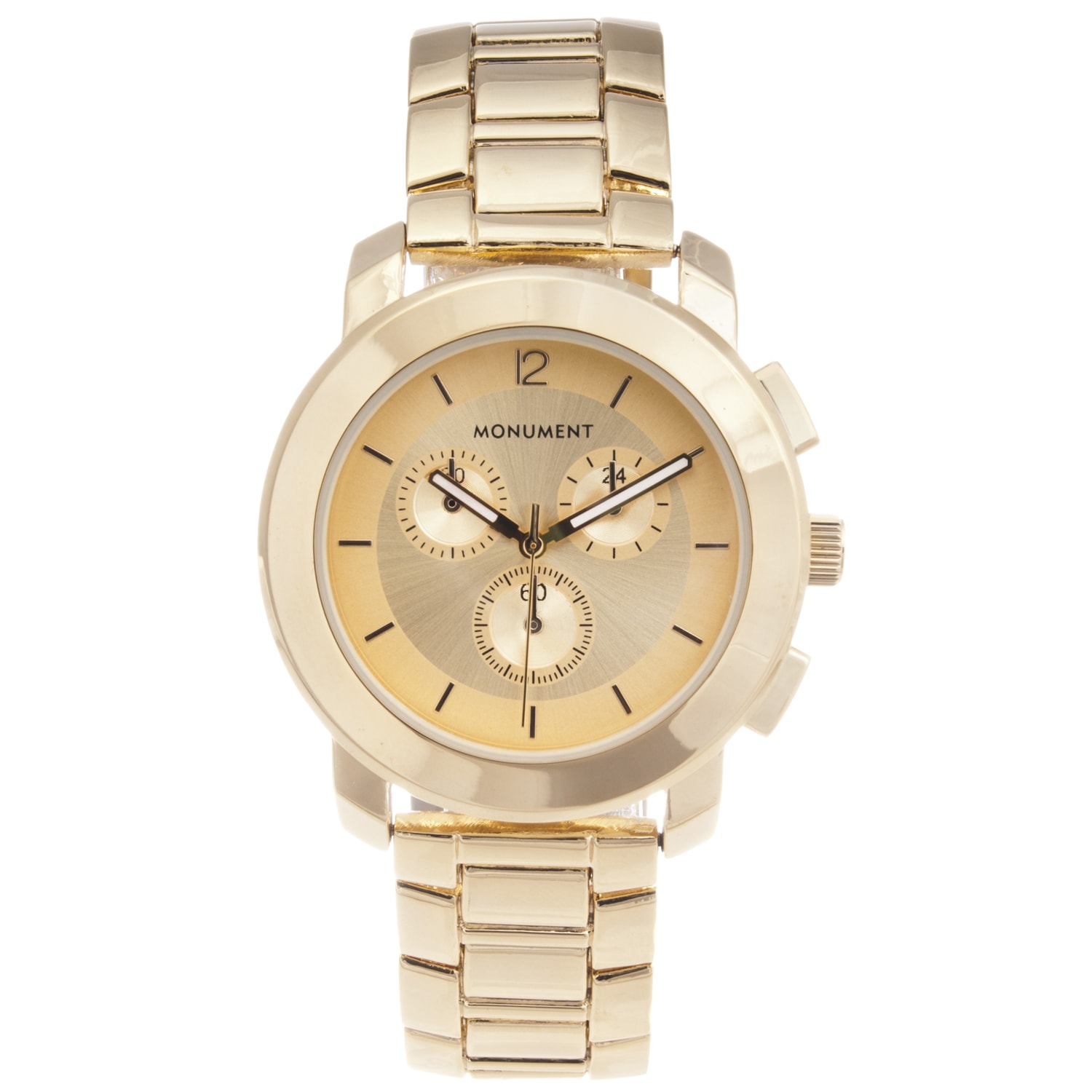 Monument Women's Gold-tone Sporty Watch