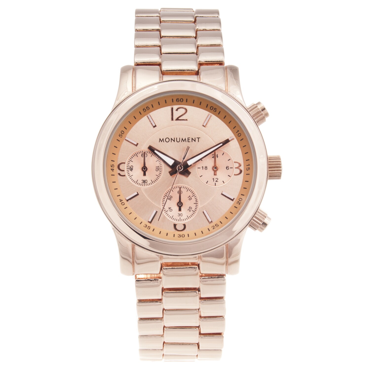 Monument Women's Rose Gold-tone Sport Watch