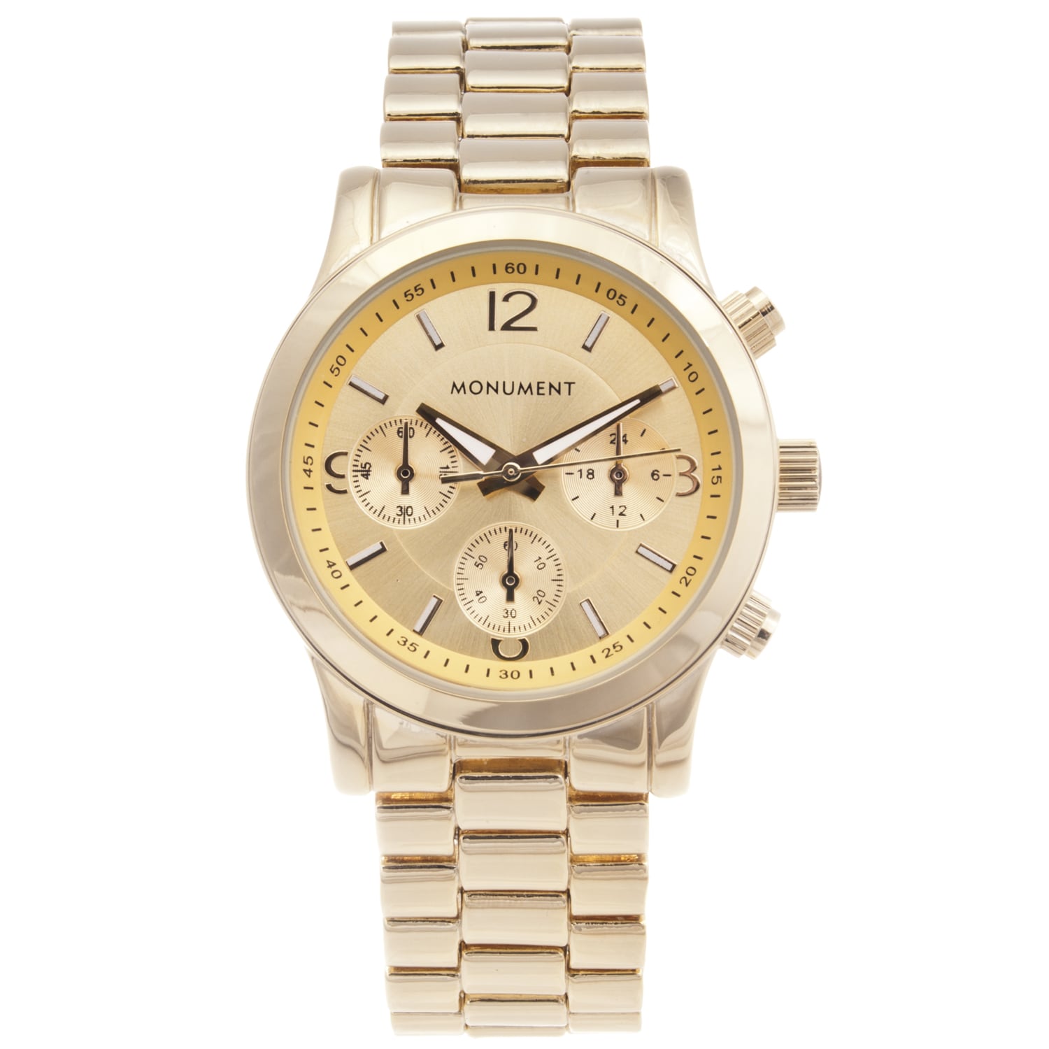 Monument Women's Gold-tone Sport Watch