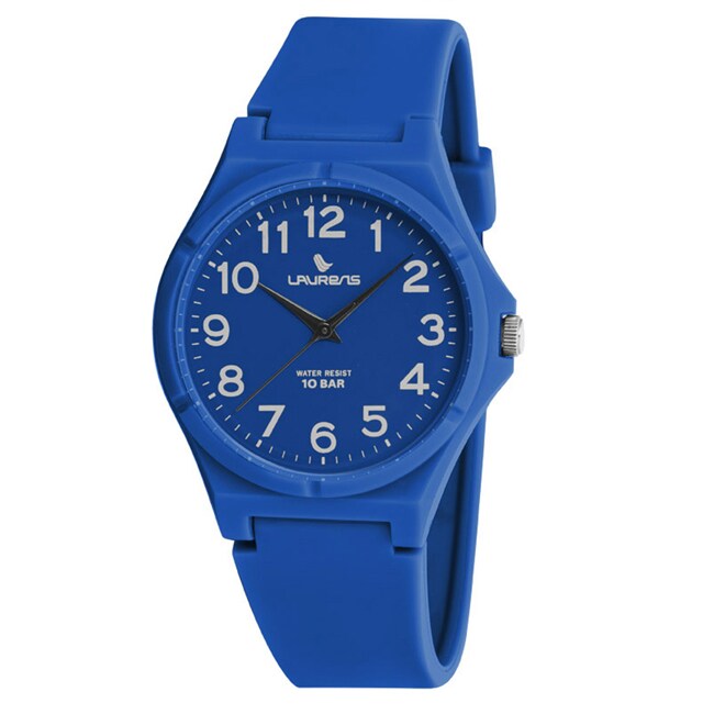 Laurens Italian Design Children's Blue Rubber Analog Watch