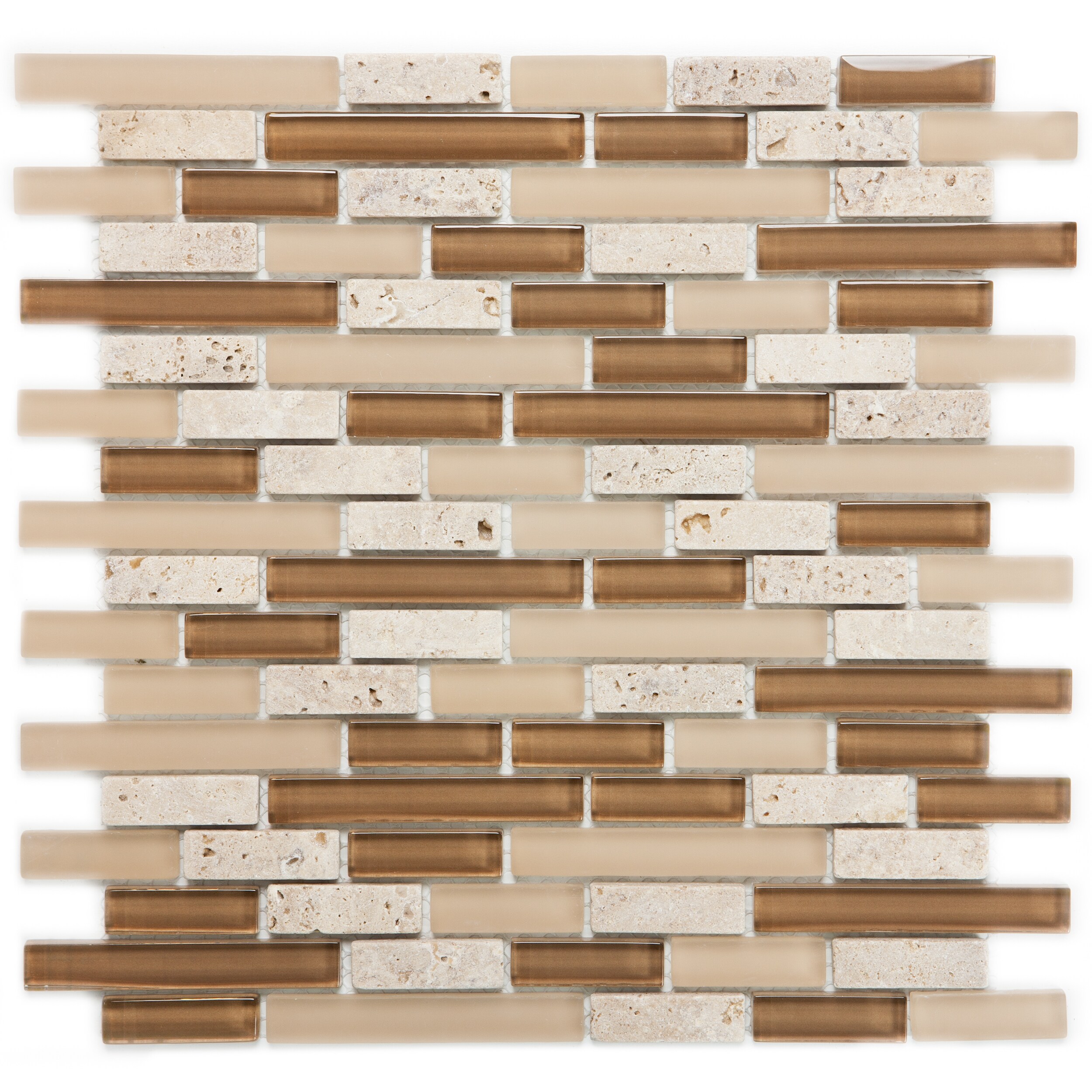 ICL H-133 Tumbled Stone and Glass Mix (Case of 11)