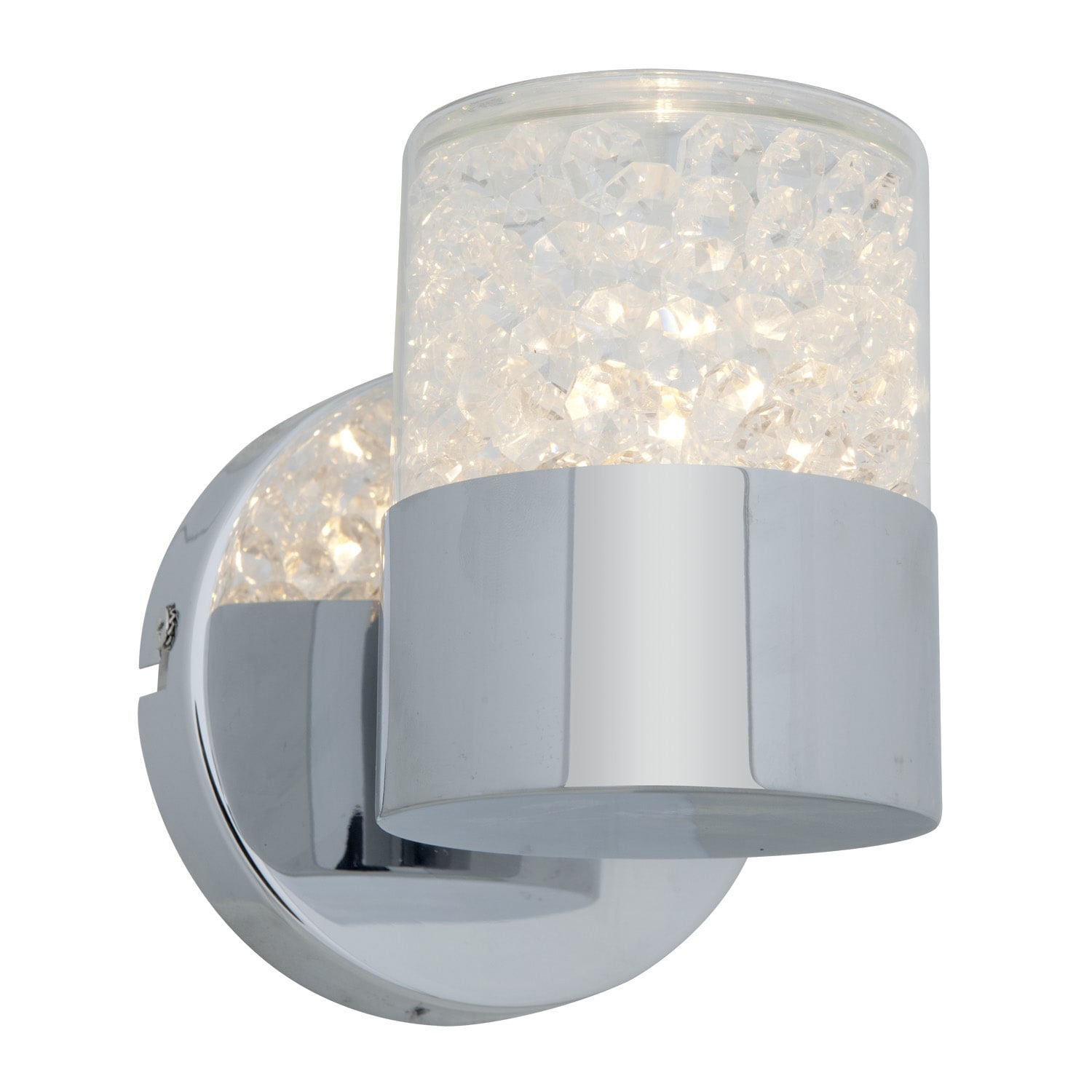 Access Kristal 1-light Chrome Wall Sconce