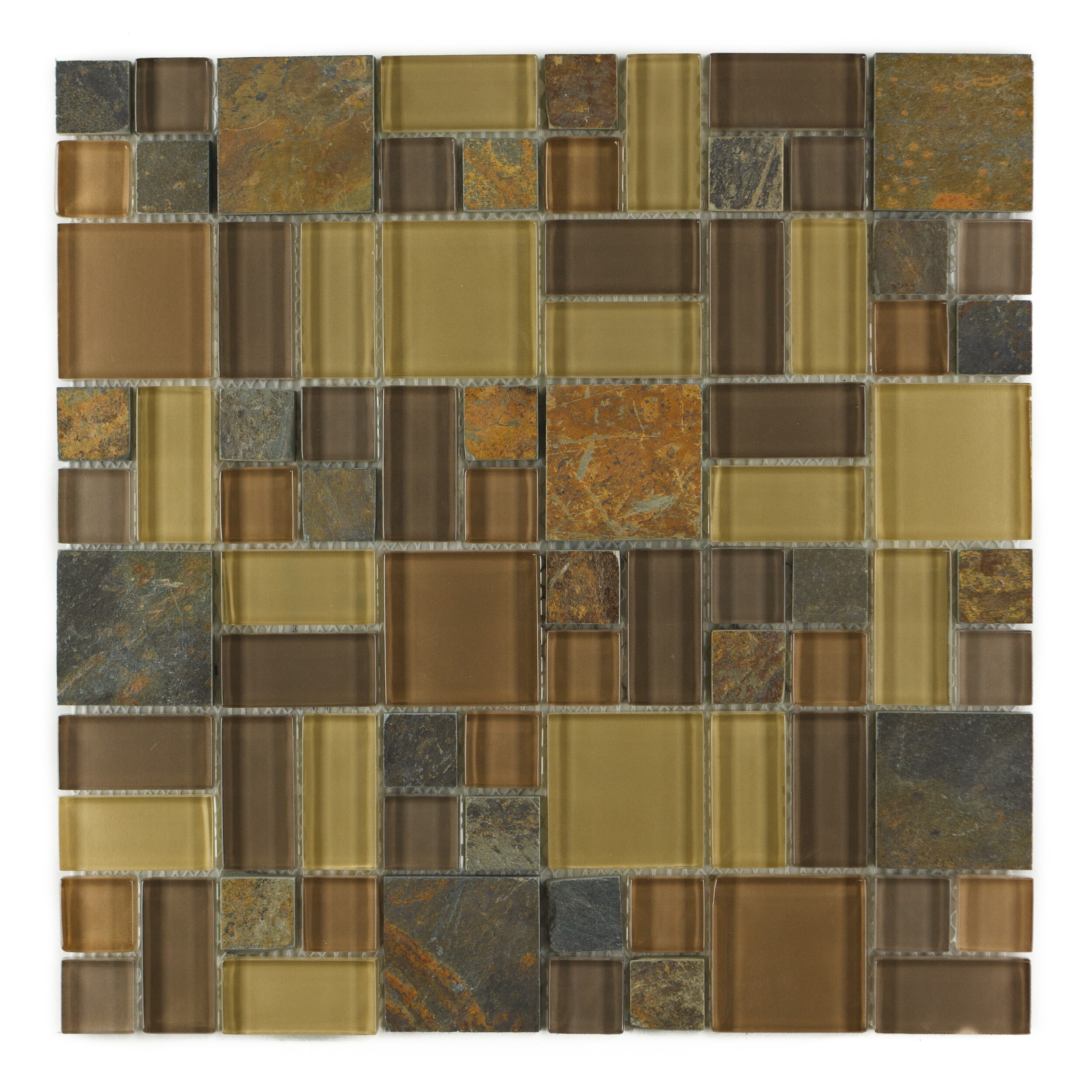 ICL P-2155 Glass Marble Mix Tiles (Case of 11)