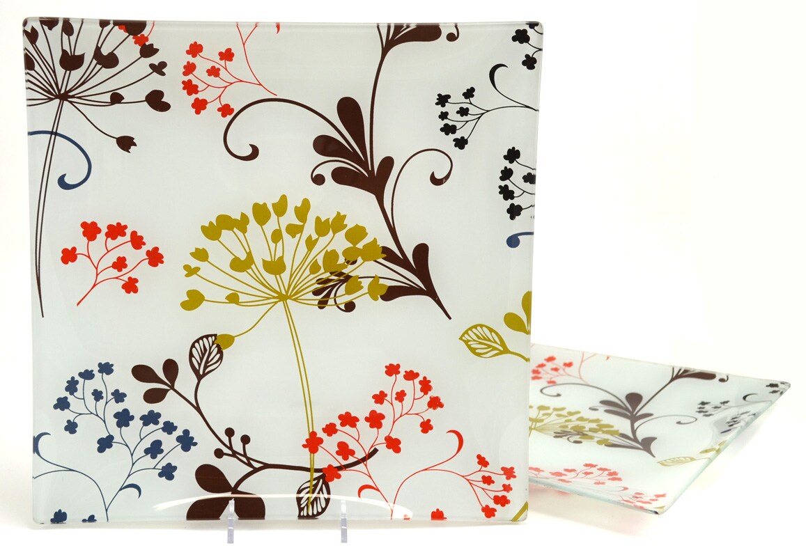 Bum Classic Tempered Glass Platter Set