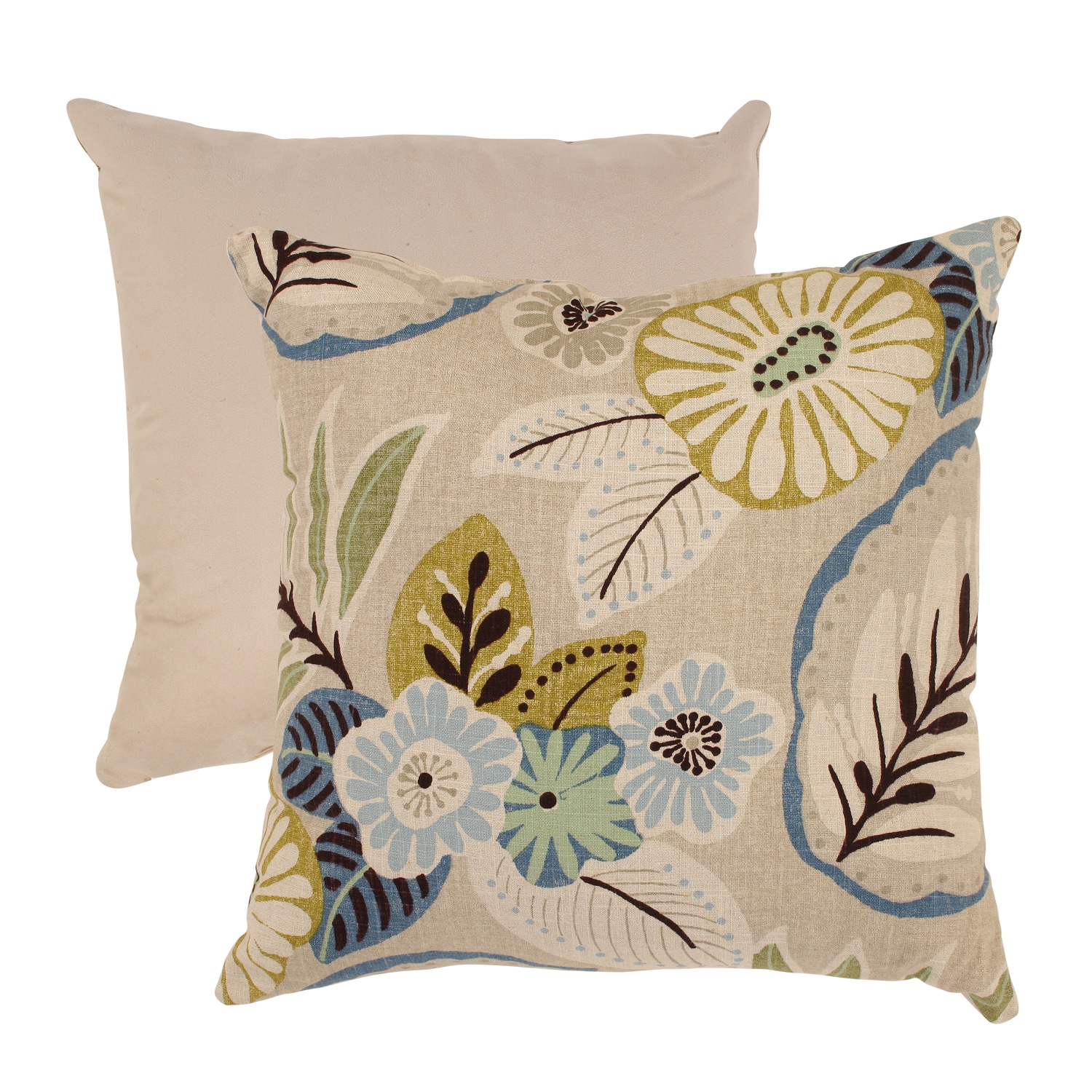 Pillow Perfect Tropical 18-inch Throw Pillow
