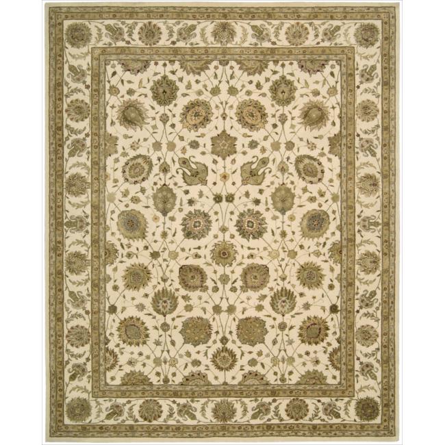 Hand-tufted Nourison 3000 Ivory Rug (12' x 15')
