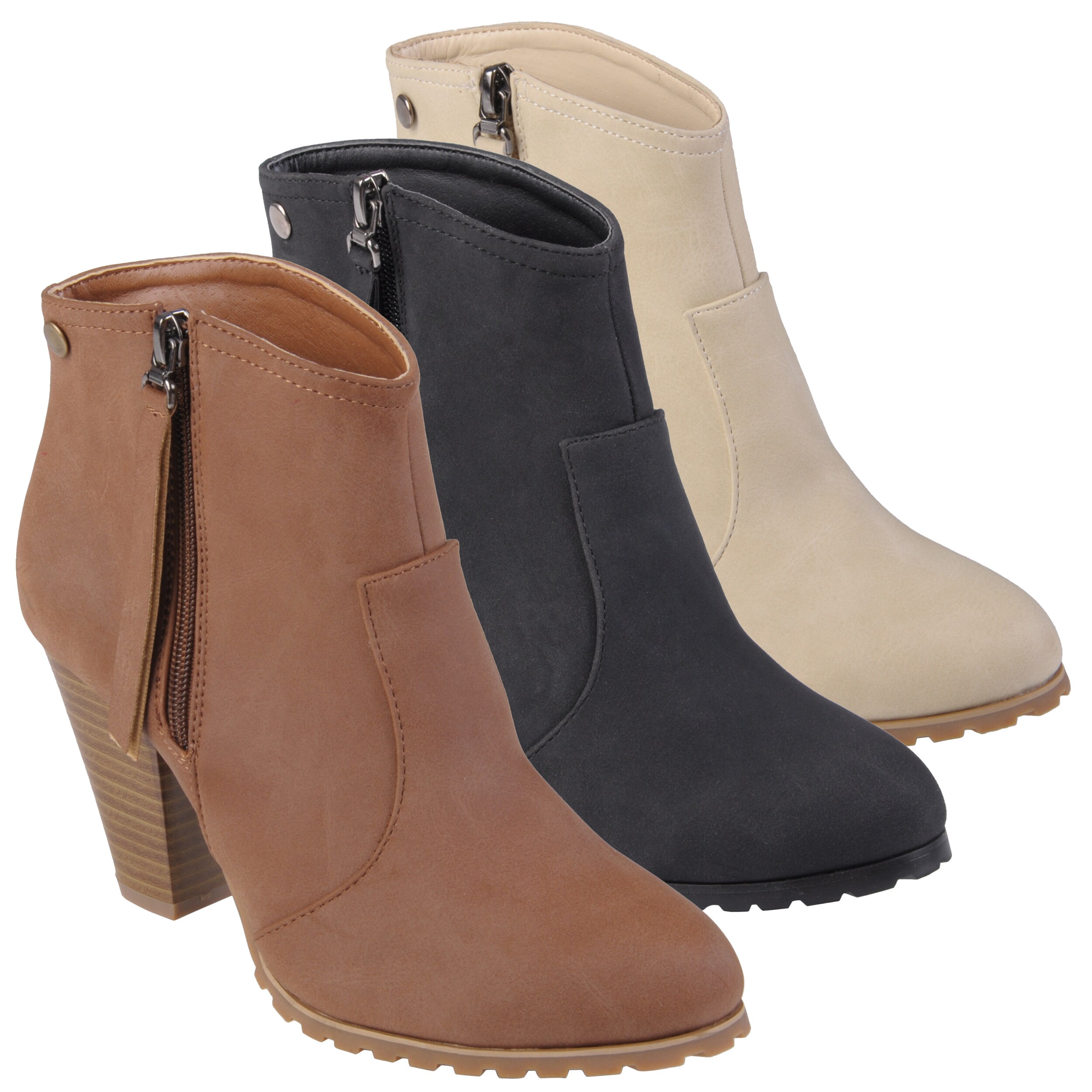 Hailey Jeans Co. Women's 'Irvine' Round Toe Sueded Bootie