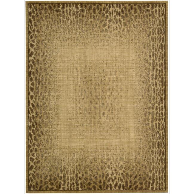 Radiant Impression Transitional Giraffe Print Beige Rug (9'6 x 13'6)