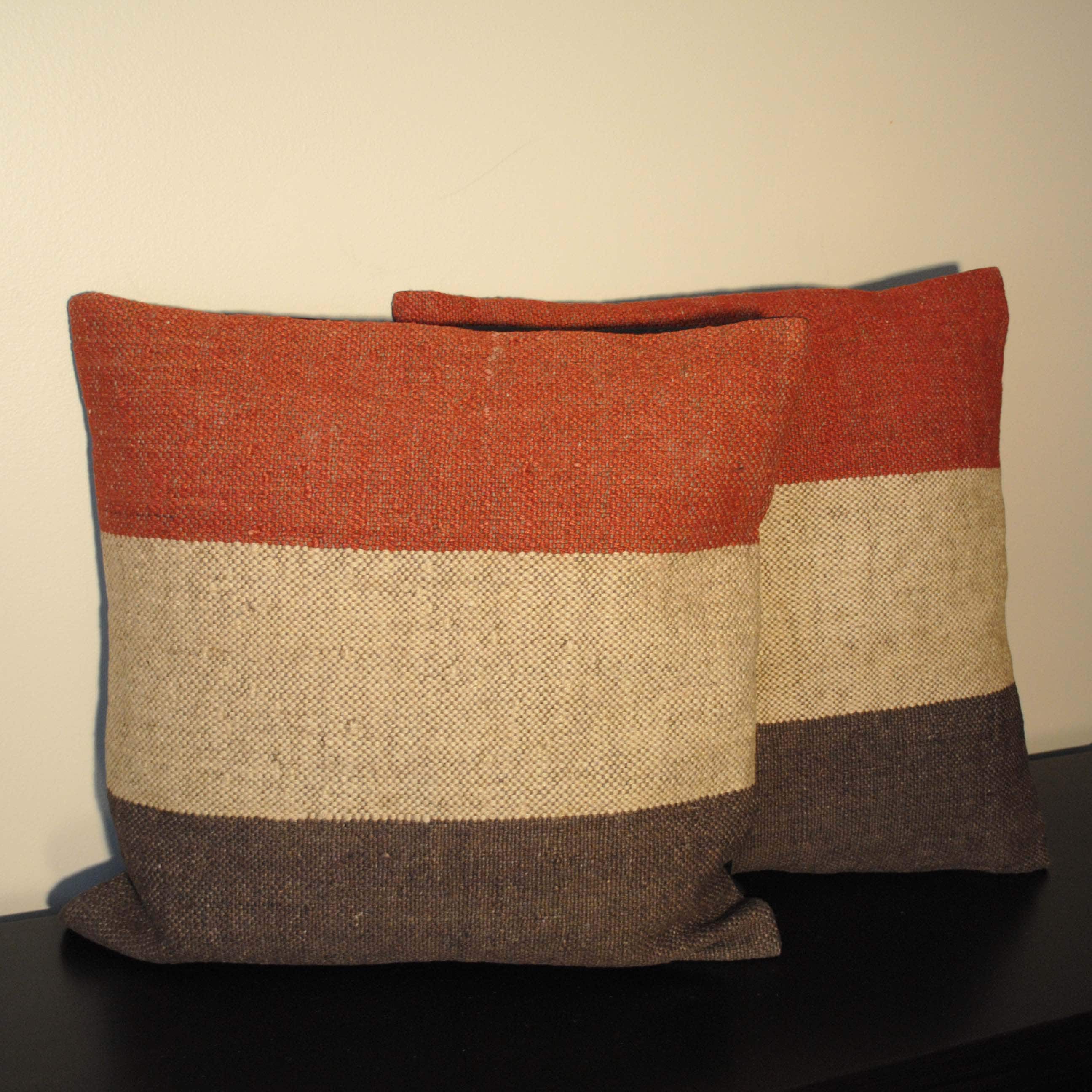 Tribal Indo Kilim Pillows (Set of Two)
