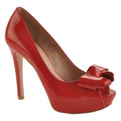 Womens Joan & David Cutie Red Patent Leather