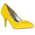 Riverberry Women's 'Vinnie' Microsuede Knot-detail Heel