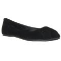 Riverberry Women's 'Jump' Ruched-detail Microsuede Flats