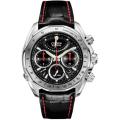 Citizen Signature Eco-Drive Flyback Moonphase Leather Strap Men's Watch