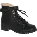 Women's Beston Nevada-01 Black Microfiber