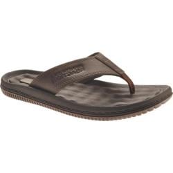 Men's Kenneth Cole Reaction Back Flip Brown Leather