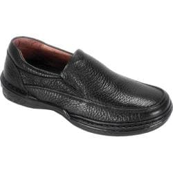 Men's Propet Manchester Black Tumbled