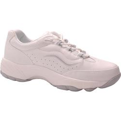 Women's Propet Tidewater Walker White/Blue Smooth