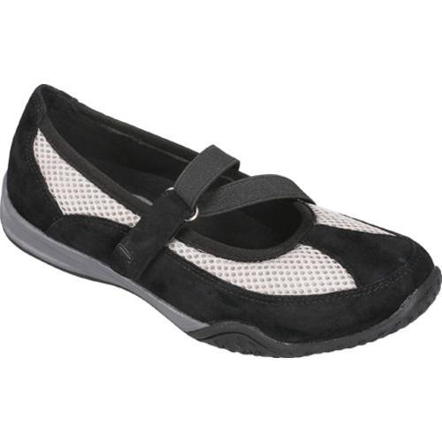 Women's Propet Zigzag Black/Pebble Grey
