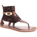Women's Vince Camuto Bach Mid Brown Vachetta/Metallic Rasso