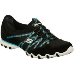 Women's Skechers Bikers Hot Ticket Black/White