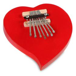 Heart Kalimba Thumb Piano (Indonesia)