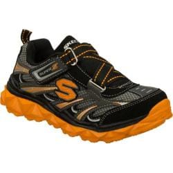 Boys' Skechers Mighty Flex Black/Orange
