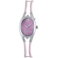 Mila Schon Children's Pink Dial Leather Date Quartz Watch