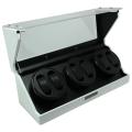 Steinhausen 4-mode White Lacquer Coated Wood 6-watch Winder