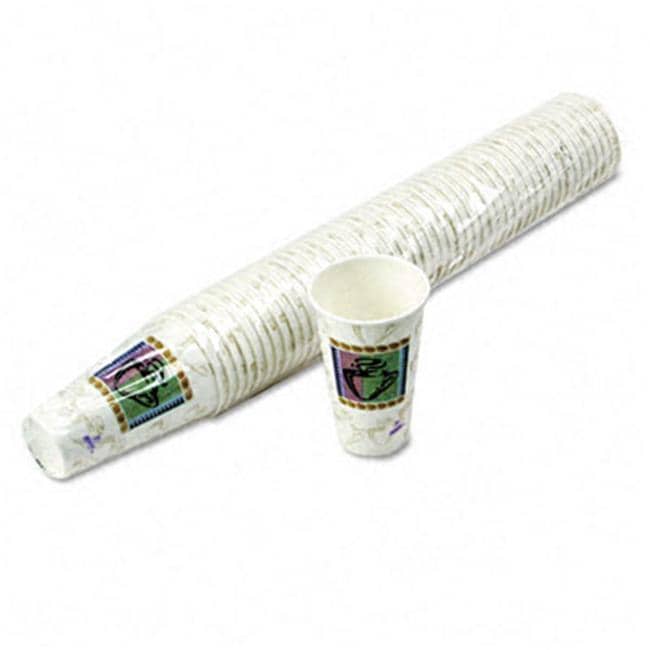 Dixie Hot Cups Paper 16 Ounces Coffee Dreams