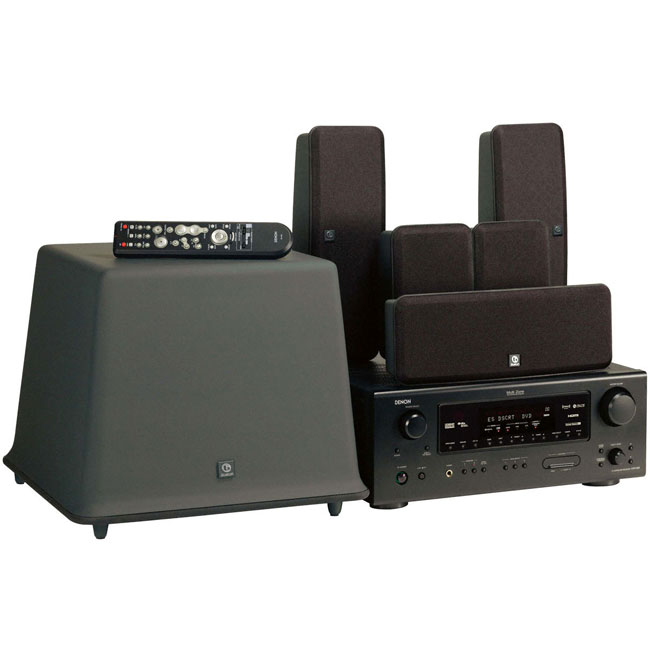 Denon DHT588BA Home Theater System 5.1 Channel Speaker (Refurbished