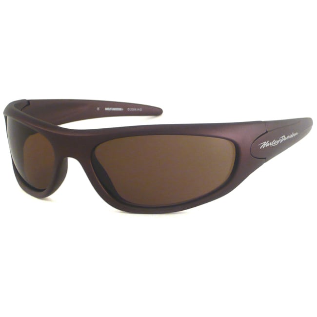 Harley Davidson Mens HDS582 Wrap Sunglasses