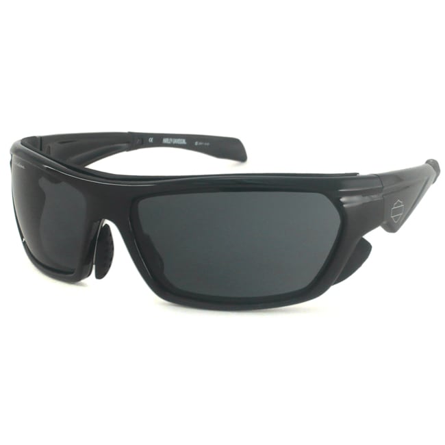 Harley Davidson Mens HDS583 Wrap Sunglasses