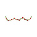 Sizzix Sizzlits Decorative Garland, Holly with Berries Strip Die