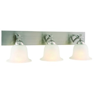 Design House Ironwood 3-light Energy Star Satin Nickel Vanity Light
