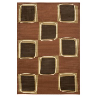 Lavish Home Eight Square Area Rug (5' x 7'3)