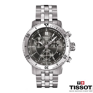 Tissot Men's 'PRS 200' Grey Chronograph Dive Watch