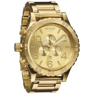 Nixon Men's 51-30 Chrono All Gold Watch