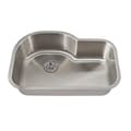 Schon Undermount 18-gauge Stainless Steel Single Bowl Kitchen Sink
