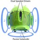 GOgroove Professional GG-PAL-BOT 2.0 Speaker System - 4 W RMS - Green