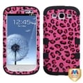 BasAcc Pink/ Black TUFF Case for Samsung Galaxy S III/ S3 i9300