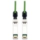 Tripp Lite SFP+ 10Gbase-CU Passive Twinax Copper Cable, Green, 3M (10