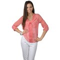 Journee Collection Women's Lightweight Striped Top