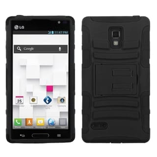 BasAcc Black Armor Case with Stand for LG Optimus L9 P769