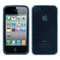 BasAcc Baby Blue Diamond Candy Skin Case for Apple iPhone 4/ 4S