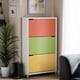 Simms White Modern Shoe Cabinet