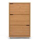 Simms White Modern Shoe Cabinet