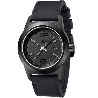 JBW Men's 'Magneto' Black Dial Diamond-accented Watch