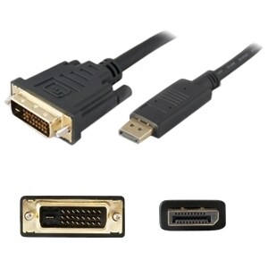 AddOn 1.82m (6.00ft) DisplayPort Male to DVI-D Dual Link (24+1 pin) M