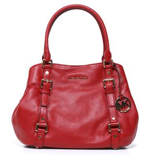 Michael Kors 'Bedford' EW Red Satchel